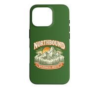 Northbound Wilderness Awaits Vintage Mountain Adventure Case for iPhone 16 Pro