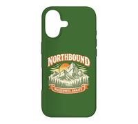 Northbound Wilderness Awaits Vintage Mountain Adventure Case for iPhone 17