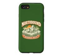 Northbound Wilderness Awaits Vintage Mountain Adventure Case for iPhone SE (2020) / 7/8
