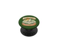 Northbound Wilderness Awaits Vintage Mountain Adventure PopSockets Adhesive PopGrip