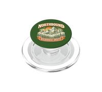 Northbound Wilderness Awaits Vintage Mountain Adventure PopSockets PopGrip for MagSafe