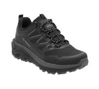 Northcape Aether Low Men’s Waterproof Walking Shoes with Neoprene Comfort Collar, TPU Heat Melt Micro Ripstop Upper, C EVA Cushioning and Footbed, Black, UK 11 (EU45)