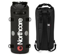 Northcore Surfing and Watersports Accessories - Dry Bag 30L 30 Litre Capacity Back Pack - Black - Waterproof Sprayproof