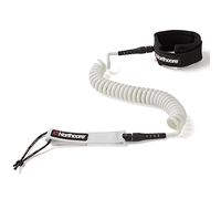 Northcore Surfing and Watersports Accessories - 10FT SUP Stand Up Paddle Boarding Coiled Leash/Strap - White