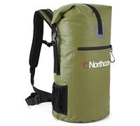 Northcore Surfing and Watersports Accessories - 30L 30 Litre Capacity Waterproof Haul Back Pack Rucksack Bag - Olive