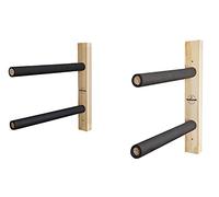 Northcore Surfing and Watersports Accessories - Double Wooden Surfboard Rack - Wood - Arms are 52 cm