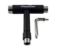 Northcore Surfing and Watersports Accessories - Skate 'T-Bone' Tool - Black - Phillips head screwdriver - Allen key