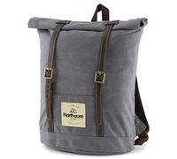 Northcore Surfing and Watersports Accessories - Waxed Canvas Back Pack - Stone Grey - Breathable