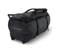 Northcore Surfing and Watersports Accessories - Wheeled Duffel Bag 110L 10 Litre Capacity - Black Grey