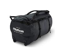 Northcore Surfing and Watersports Accessories - Wheeled Duffel Bag 110L 10 Litre Capacity - Black White