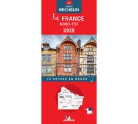 Northeastern France 2026 - Michelin National Map 707