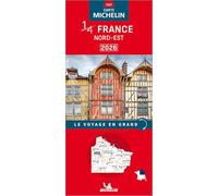 Michelin National Map Northeastern France 2026 – 707