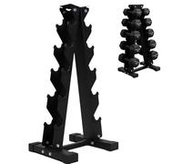 NORTHERN A-Frame Dumbbell Rack Storage Stand, Heavy Duty Steel Weight Holder for Home Gym, Space-Saving Tree Rack Organizer for Dumbbells, Strength Training & Workout Equipment Storage