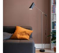 Northern Birdy - floor lamp in black and steel