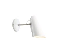 Northern Birdy Short wall light, white/steel