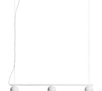 Northern - Blush Rail 3 Pendant, Matte White
