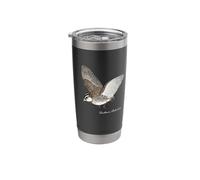 Northern Bobwhite Quail in Flight Bird Ornithology Stainless Steel Insulated Tumbler