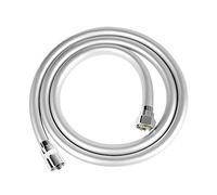 NORTHERN BROTHERS PVC Shower Hose 1.75m(69'') -Smooth Shower Hose with Chrome, Universal Replacement,Flexible and Leakproof, Chrome,Silver