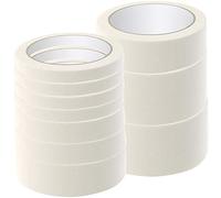 NORTHERN BROTHERS White Masking Tape 10 Pack Multi-Size