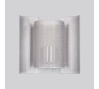 Northern Butterfly perforated wall lamp aluminium