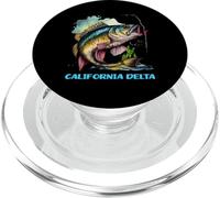 Northern California Delta CA Fishing Trip Fisher Flyfishing PopSockets PopGrip for MagSafe