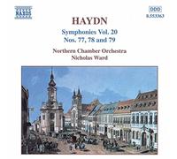 Northern Co:Ward - Haydn: Symphonies Nos. 77, 78 & 79 - CD - NAXOS