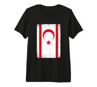 Northern Cypriot Flag Northern Cyprus Premium T-Shirt