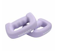 Northern D-Shaped Boxing Dumbbells Lavender - 2 x 4kg