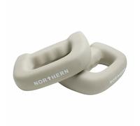 Northern D-Shaped Boxing Dumbbells Natural - 2 x 4kg