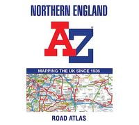 Northern England A-Z Road Atlas: (New Fifth edition)
