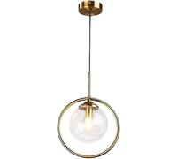 Northern Europe Glass 1-Light Chandelier Spherical Pendants Light Bedroom Kitchen Ball Pendants Lamp Restaurant Hanging Lamp, Hanging Kitchen Light
