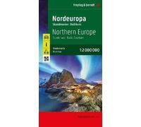 F&B Noord-Europa - Scandinavië: Skandinavien - Baltikum, Innenstadtpläne: Wegenkaart Schaal 1 : 2.000.000 (F&B Wegenkaarten)
