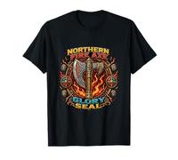 Northern Fire Axe Norse Glory Symbol T-Shirt