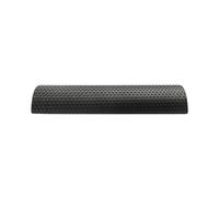 Northern Foam Roller Extra Long Muscle Roller Exercise Lightweight Fitness Foamroller Deep Tissue Self Massage Home Gym Pilates Yoga Pain Relief De-Stress Recovery (Black 45cm - Half, One Size)