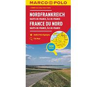 Northern France Marco Polo Map