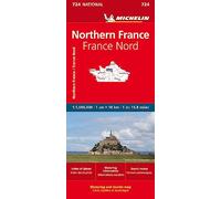 Northern France - Michelin National Map 724