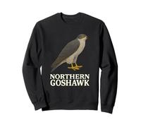 Northern Goshawk Tee: Bird of Prey Nature Design Sweatshirt