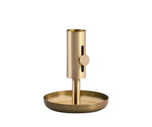 Northern Granny candleholder low brass