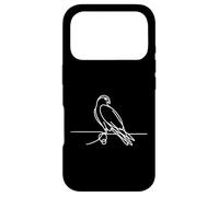 Northern Harrier Fine Line Art Drawing Case for iPhone 17 Pro
