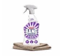 Northern Heights Cleaning Bundle - Cillit Bang Bleach & Hygiene Cleaner Spray (750ml) with Microfibre Cloth - Bathroom & Kitchen Cleaner for Limescale, Grease & Dirt
