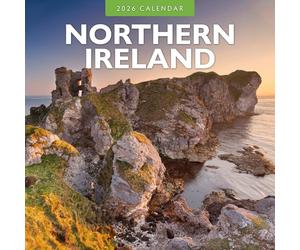 Northern Ireland - 2026 Square Wall Calendar - by Red Robin Publishing