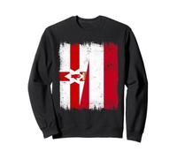 Northern Ireland Austria Flag | Ulster Austrian Roots Sweatshirt