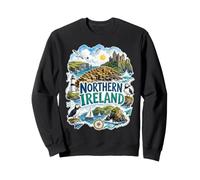 Northern Ireland Irish Landscape Cute Vacation Souvenir Sweatshirt