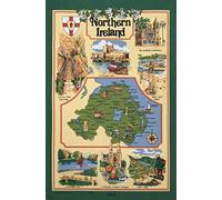 Northern Ireland Linen Union Tea Towel (C0145)