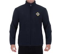 Northern Ireland Men's Official Full Zip Fleece Jacket - Navy, Large