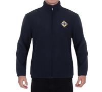 Northern Ireland Men's Official Full Zip Fleece Jacket - Navy, Small