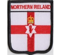 Northern Ireland Red Hand of Ulster Flag Embroidered Patch Badge