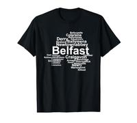 Northern Ireland Shape, Tuaisceart Éireann, Northern Ireland Value Graphic T-Shirt