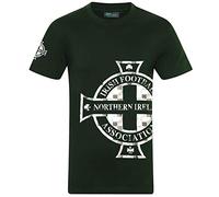 Northern Ireland T-Shirt Mens Graphic - Official Football Gift - Green Medium