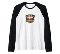 Northern Ireland to Benidorm Raglan Baseball Tee